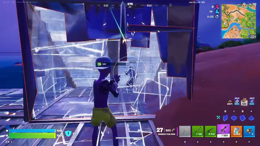 Fortnite Skin Changer Cheat / Unlock All Guide — Fortnite cheat gameplay screenshot